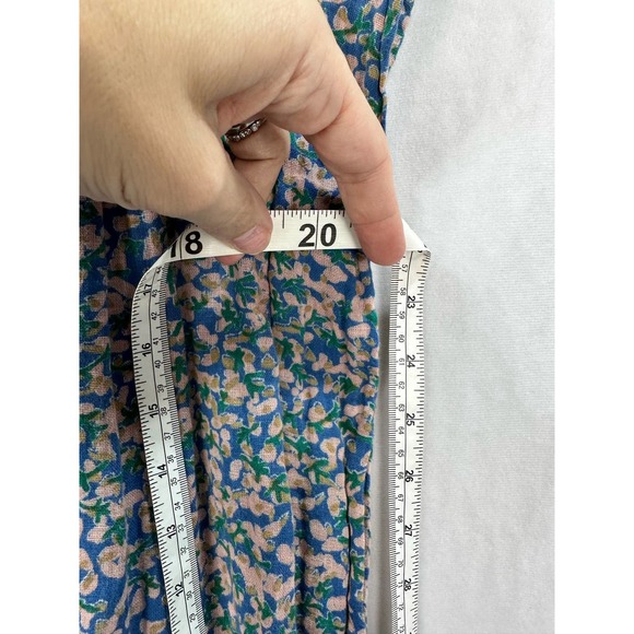 Mirth Pueblo Maxi Caftan Dress Handmade Gauze Cotton Cottagecore size XS - Picture 11 of 11